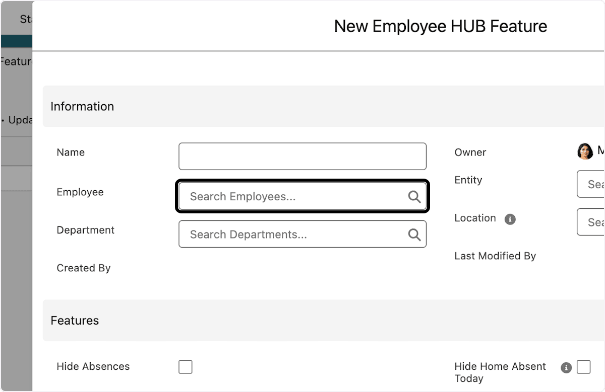 Search Employees in a feature set