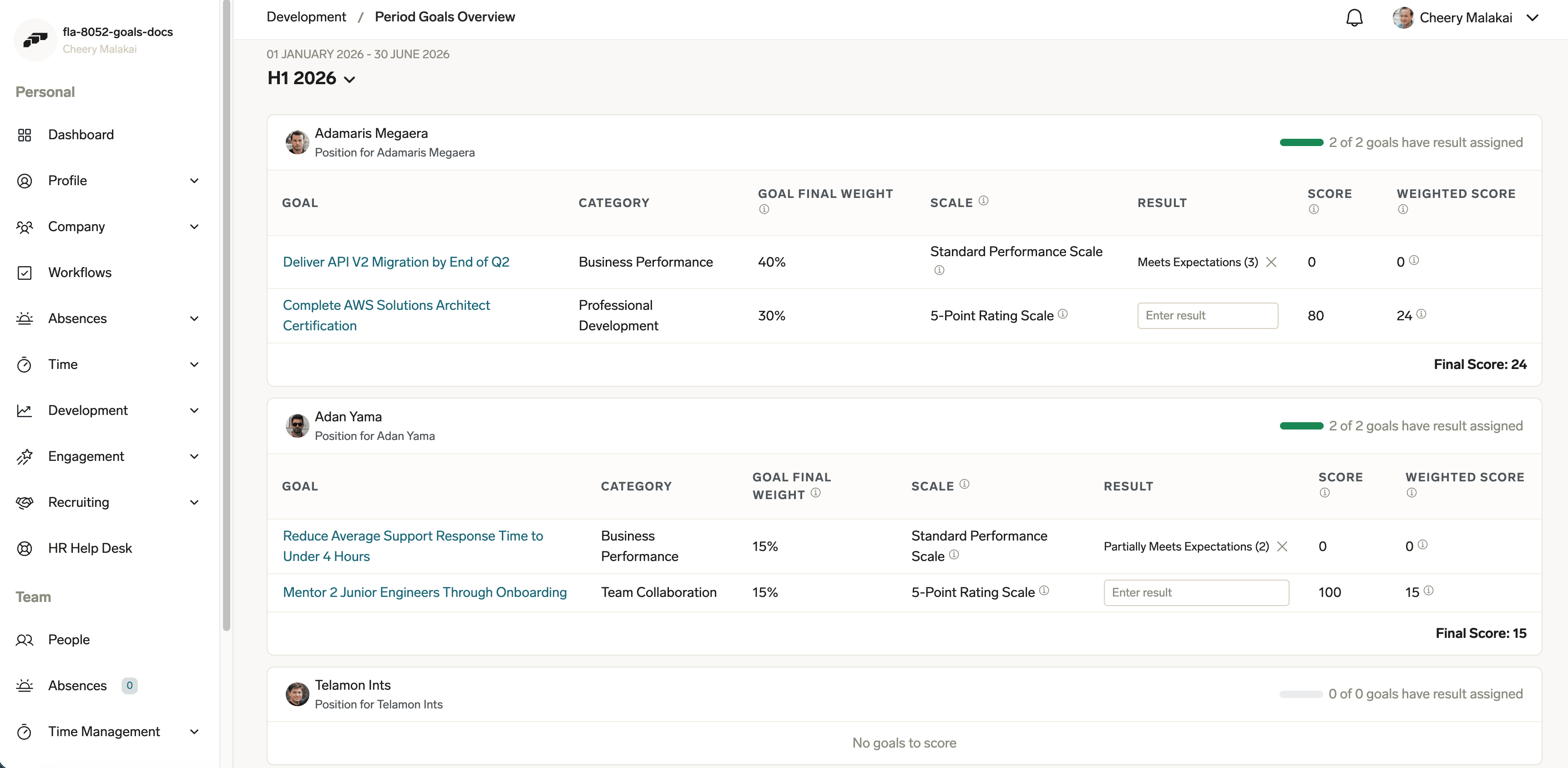 Scoring Overview