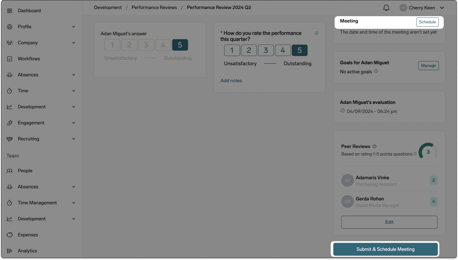 Peer Review Meeting 9