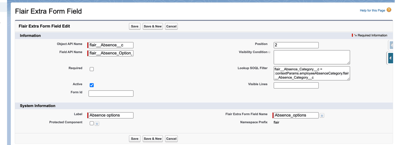 Custom Metadata-Datensatz Extra Form Field mit Feldeinstellungen