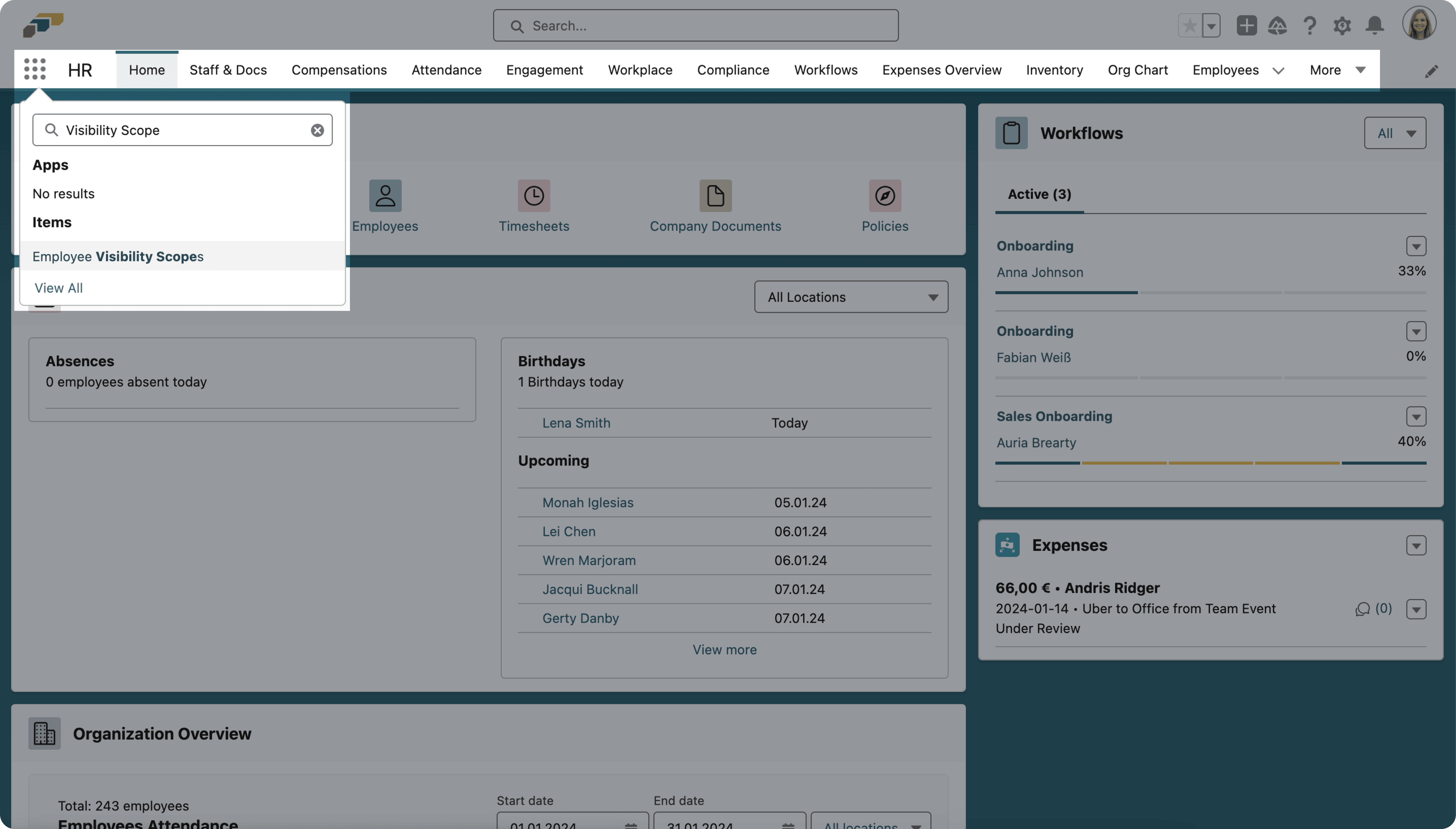 Employee Visibility Scopes im Salesforce App Launcher