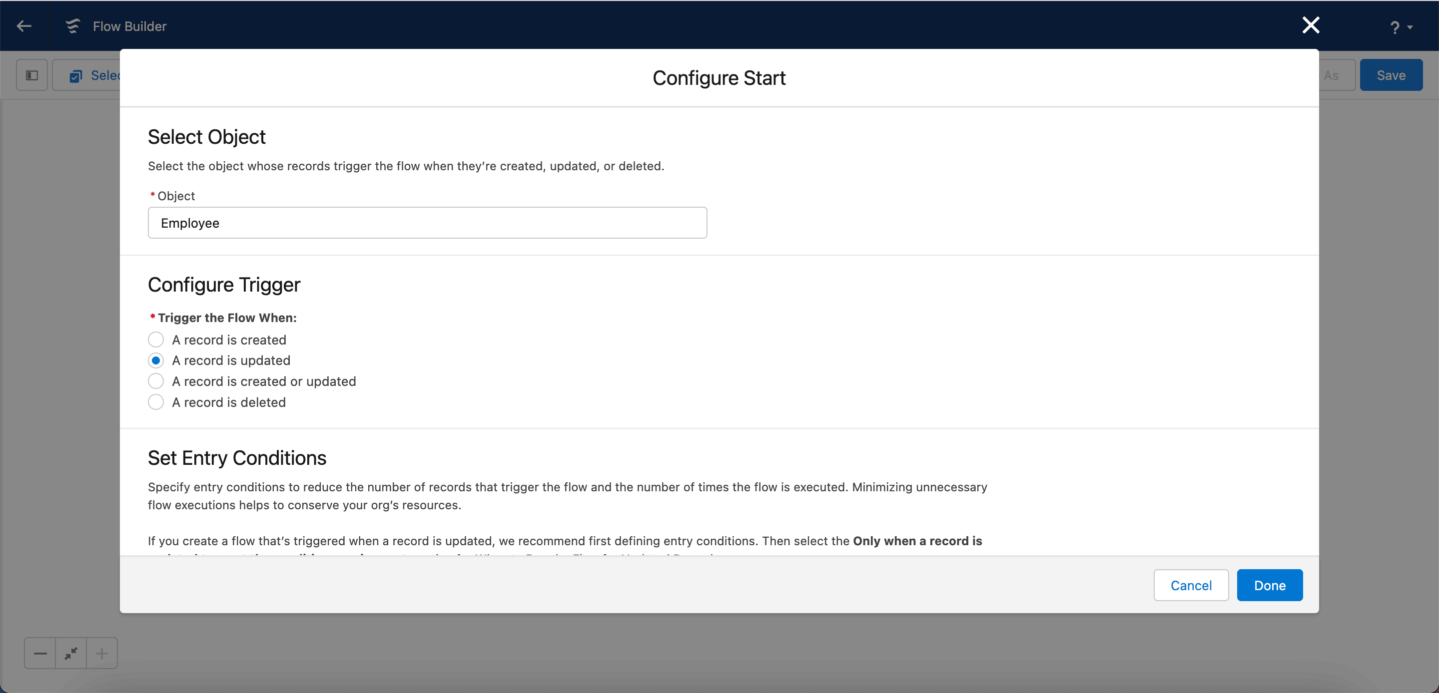 Ansicht Aufrufbare Methode für Hub-Einladungen für Neue Mitarbeiter automatisch in den Employee Hub einladen, Schritt 3
