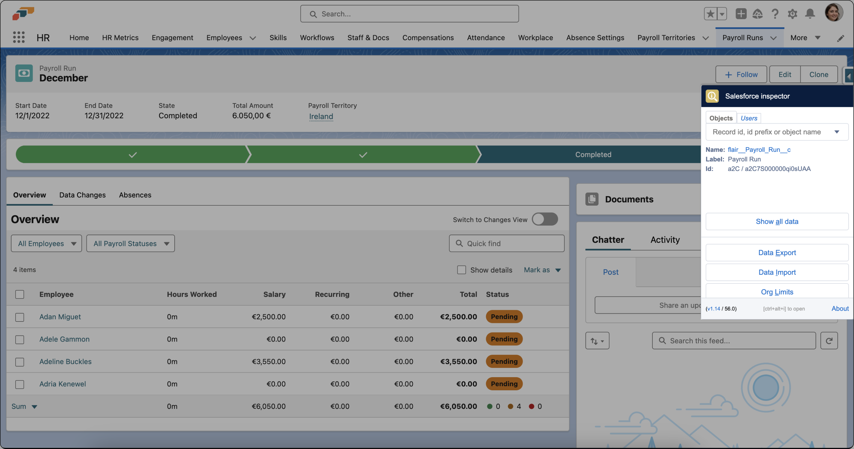 Salesforce Inspector Tool