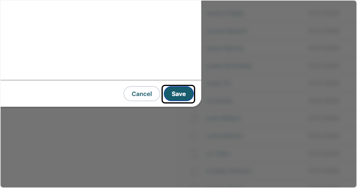 Klicken Sie auf Save