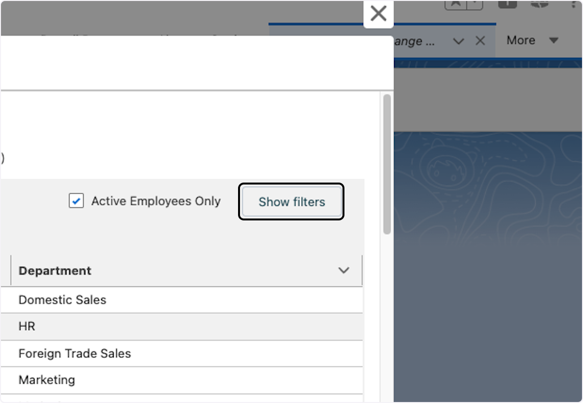 Use filters to narrow down your search