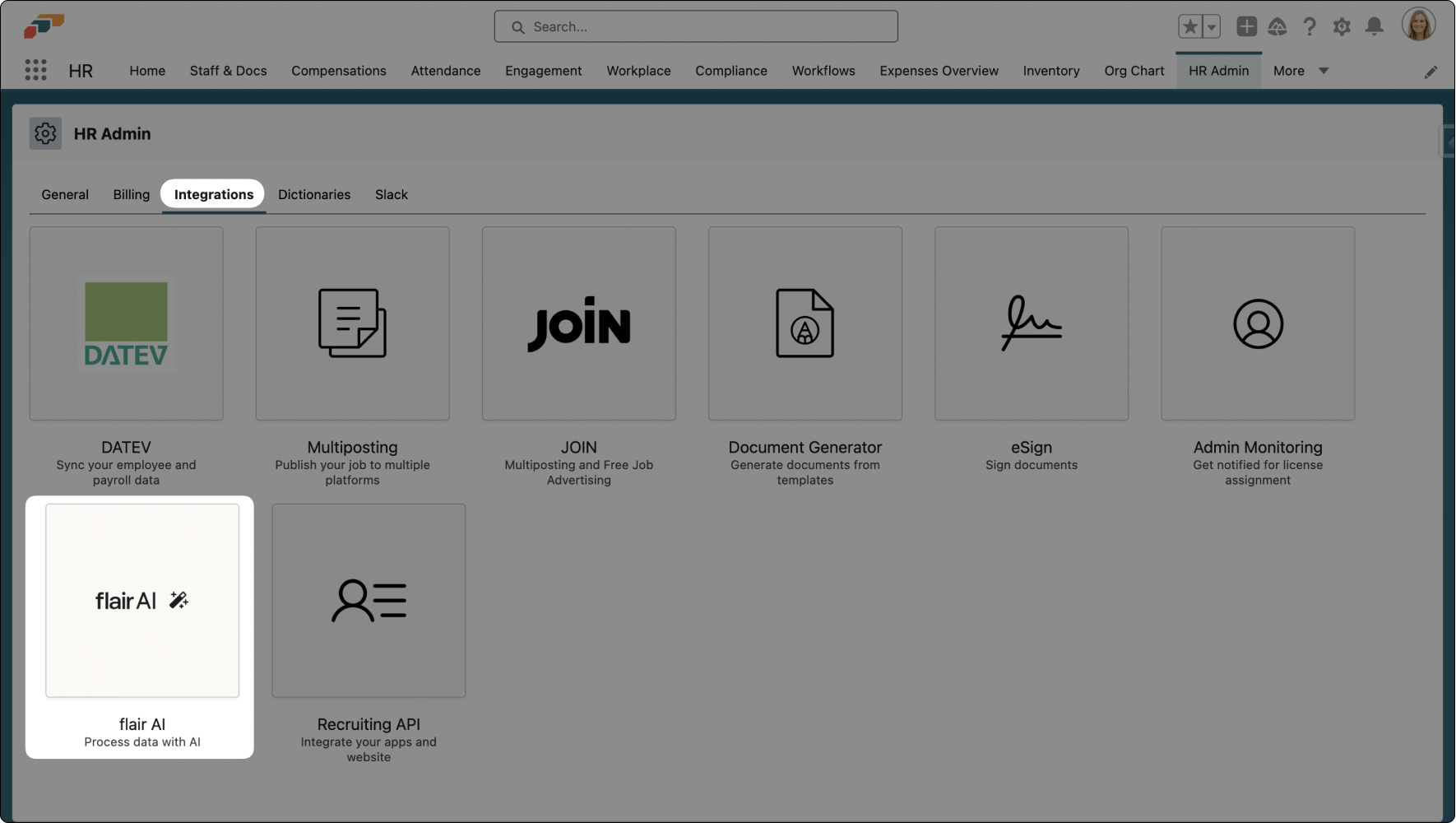 flair AI Integration