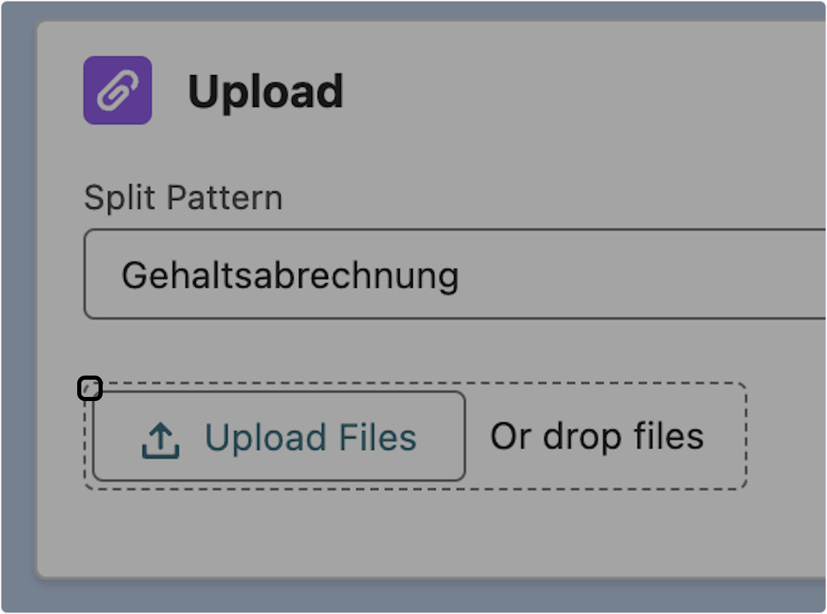 Select your file from file upload menu
