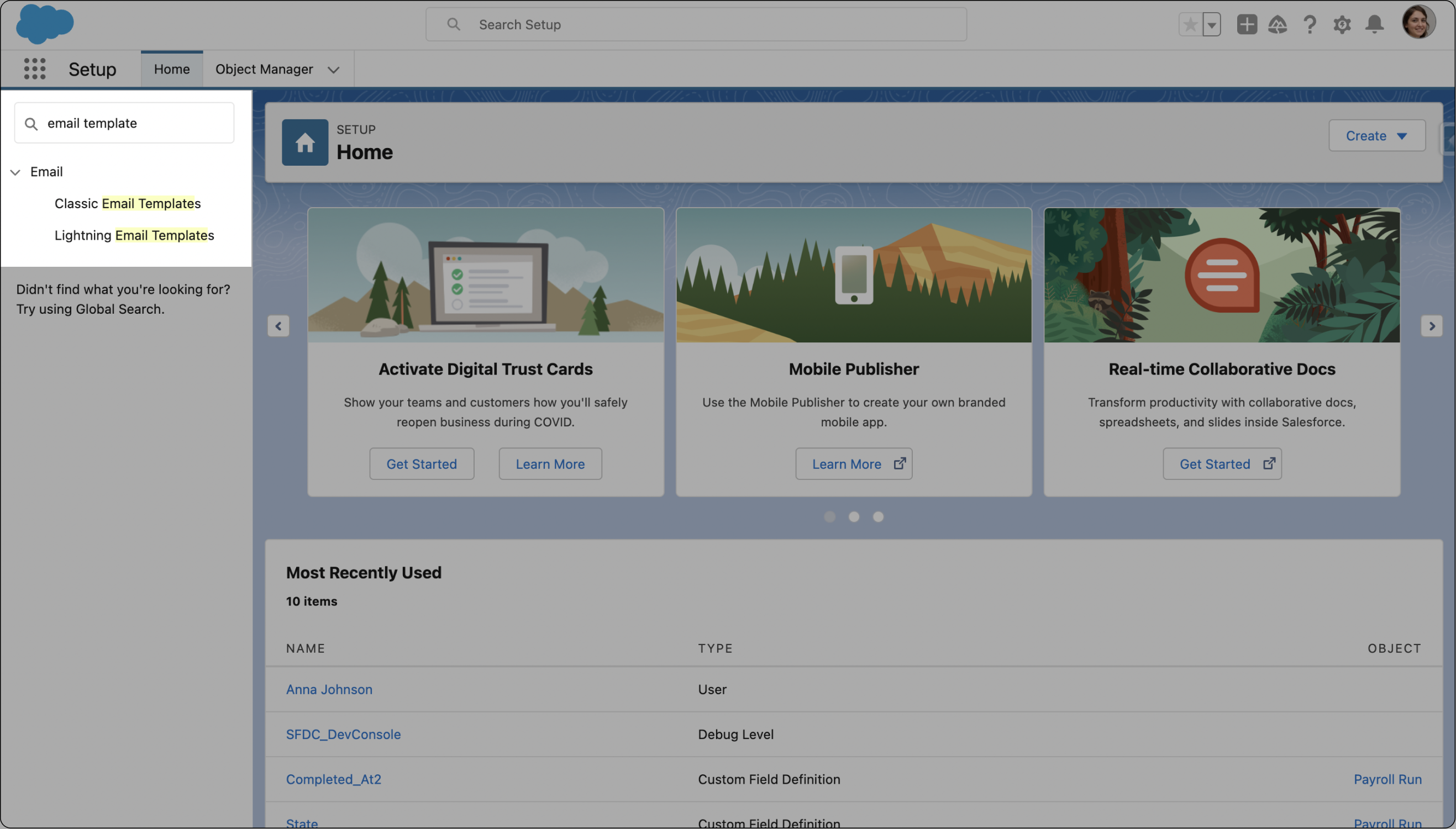 Classic Email Template
