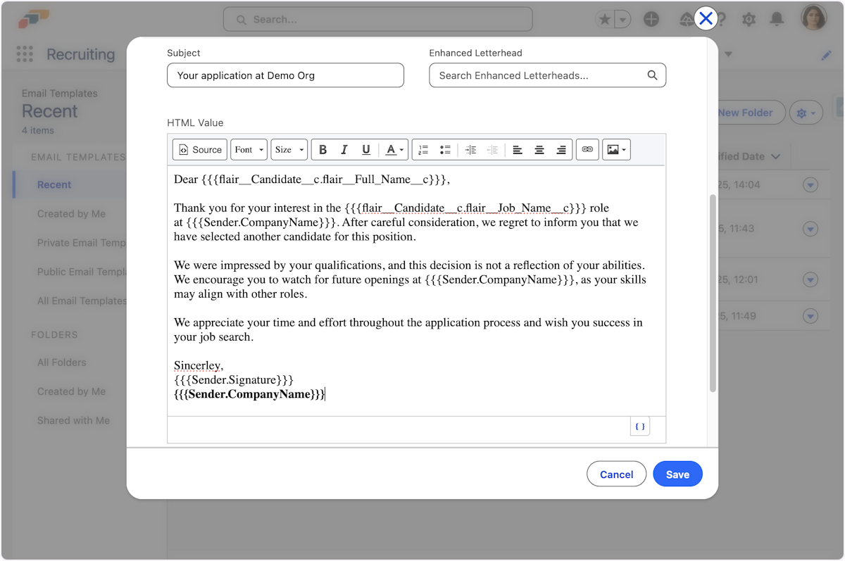 Compose the content of your email