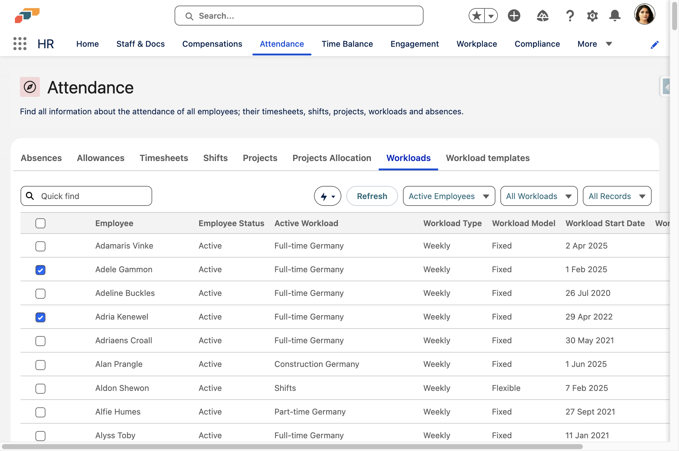 Click on the flash icon